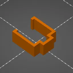 Kẹp dây nguồn cho đèn Ikea Storsegel (Powercable clip)