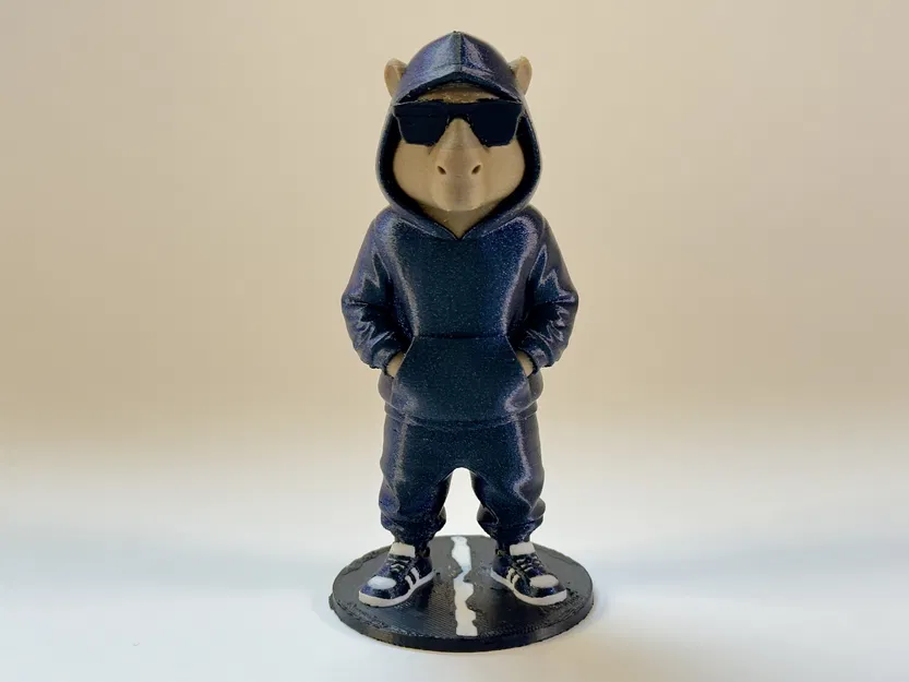 Cool Guy Urban Capybara – Capybara ngầu phong cách streetwear - Image 4