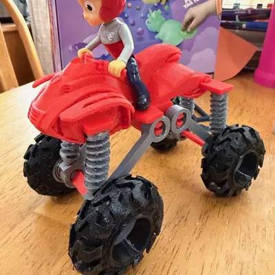 Paw Patrol - Xe ATV Monster Truck của Ryder