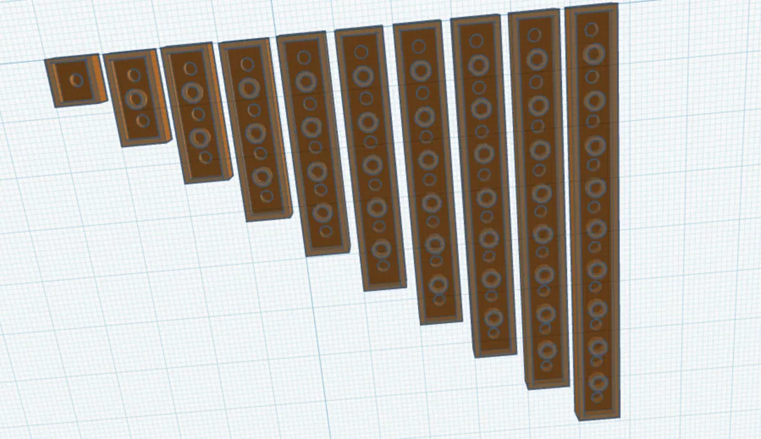 Các mảnh Lego 1x1 đến 1x10 - Image 2
