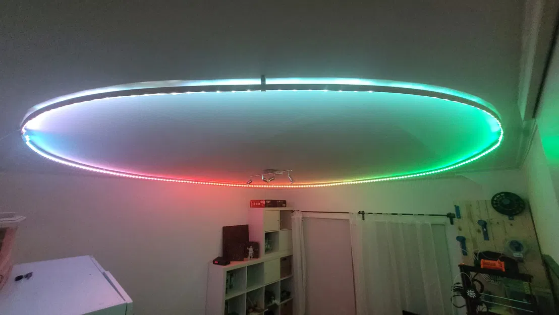 Ngàm gắn LED Lightstrip thành vòng tròn - Image 1