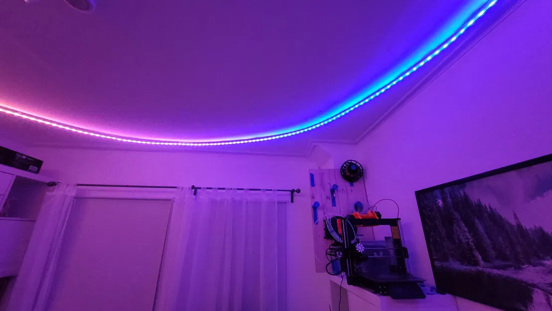 Ngàm gắn LED Lightstrip thành vòng tròn - Image 4