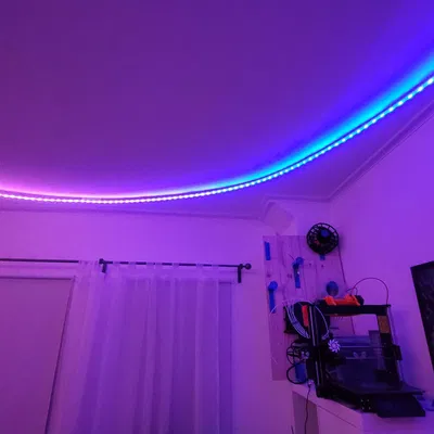 Ngàm gắn LED Lightstrip thành vòng tròn