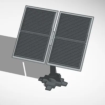 Địa hình tỉ lệ 32mm: Solar pannel