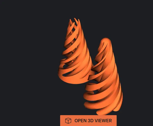 Cone figet spiral spinner (đồ chơi fidget xoắn hình nón) - Image 1