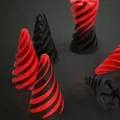 Cone figet spiral spinner (đồ chơi fidget xoắn hình nón) - Thumbnail 2