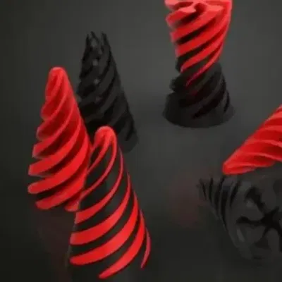 Cone figet spiral spinner (đồ chơi fidget xoắn hình nón)