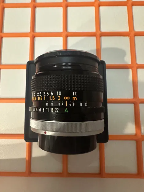 Khay Gridfinity cho ống kính Canon FD 28mm f/2.8 - Image 1