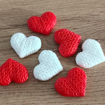 Trái tim đan mini