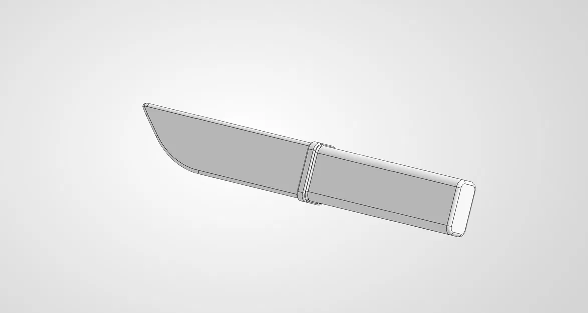 Dao tập Tanto Tacticool (Dummy Knife) – Dụng cụ training an toàn - Image 2
