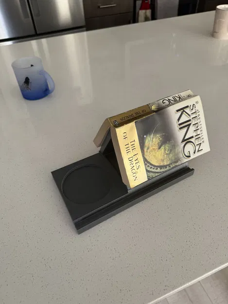 Novel Hovel – Giá kê sách kiêm giữ ly (có extender cho sách lớn) - Image 5