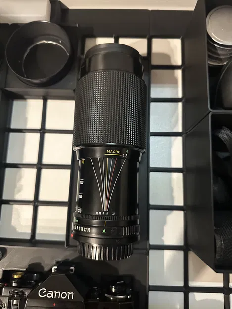 Khay Gridfinity cho Canon FD 70-210mm f4 - Image 2