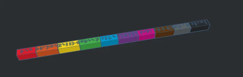 Đầu bọc bút sáp chữ Braille (Braille Crayon Toppers) - Image 1