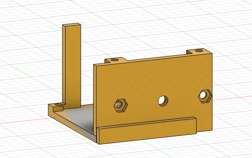 Bát/Bracket gắn HGX lite cho Creality CR-6 SE - Image 2