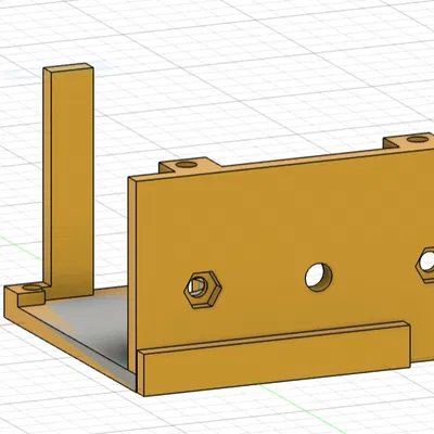Bát/Bracket gắn HGX lite cho Creality CR-6 SE