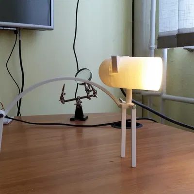 Đèn Mèo (Cat Lamp) – đèn bàn in 3D