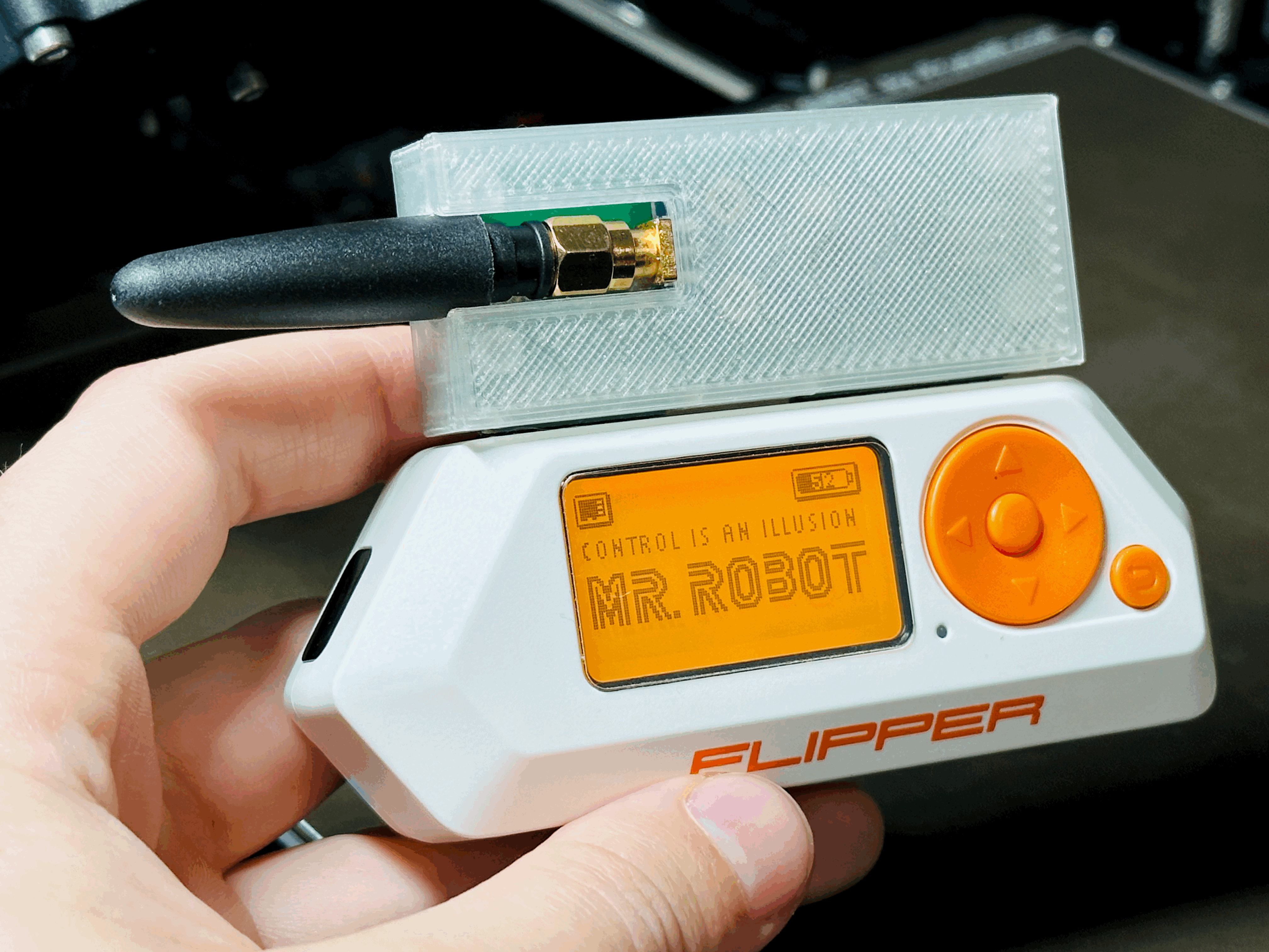 Case module SubGHz CC1101 gắn ngoài cho Flipper Zero - Image 1