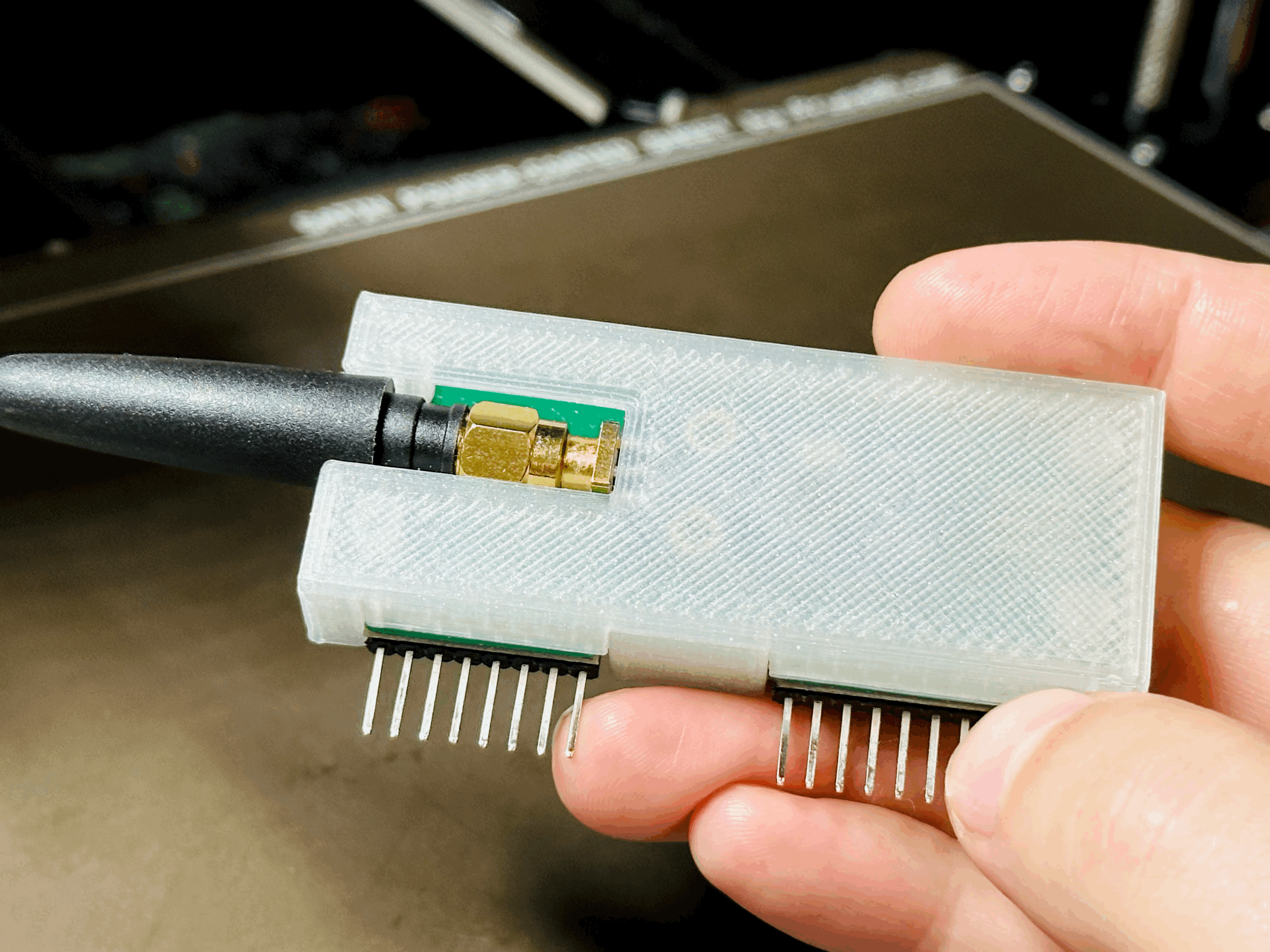 Case module SubGHz CC1101 gắn ngoài cho Flipper Zero