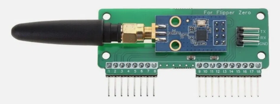 Case module SubGHz CC1101 gắn ngoài cho Flipper Zero - Image 6