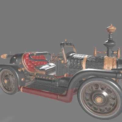 Xe Hơi Steampunk (Steampunk Car)
