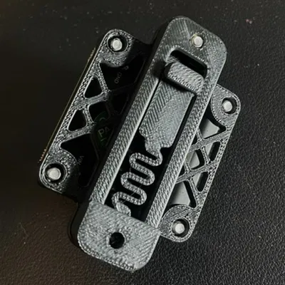 Ngàm gắn DIN Rail cho bo BTT EBB36/EBB42 GEN2 USB Adapter