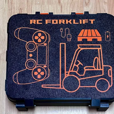 Hộp đựng bền bỉ tùy biến cho RC Models – RC Forklift