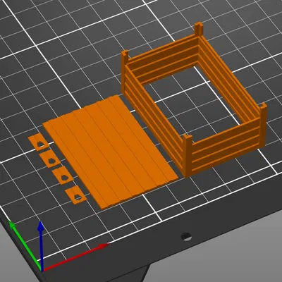 Thùng pallet MARS tỉ lệ 1:24