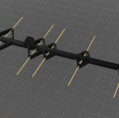 Khung anten Uda Yagi (868MHz)