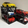 Kệ lưu trữ Lego Speed Champions (Storage Stand) cho xe 8 stud - Thumbnail 1