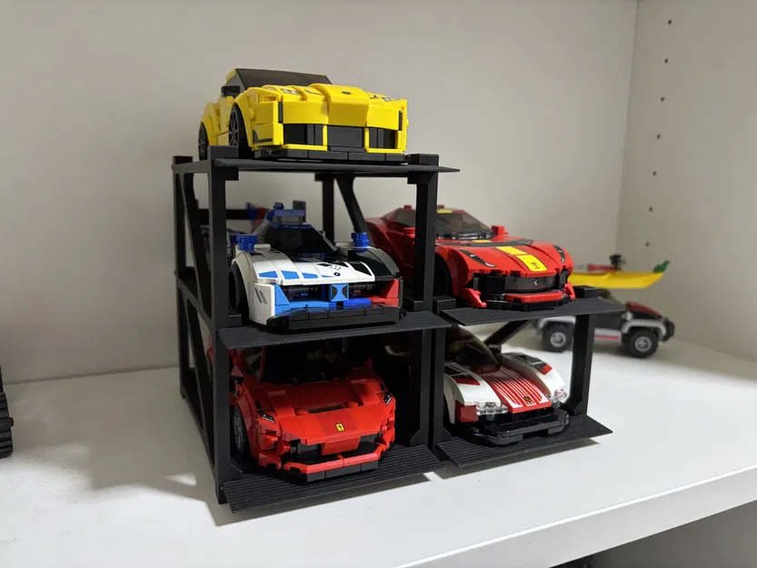 Kệ lưu trữ Lego Speed Champions (Storage Stand) cho xe 8 stud - Image 2
