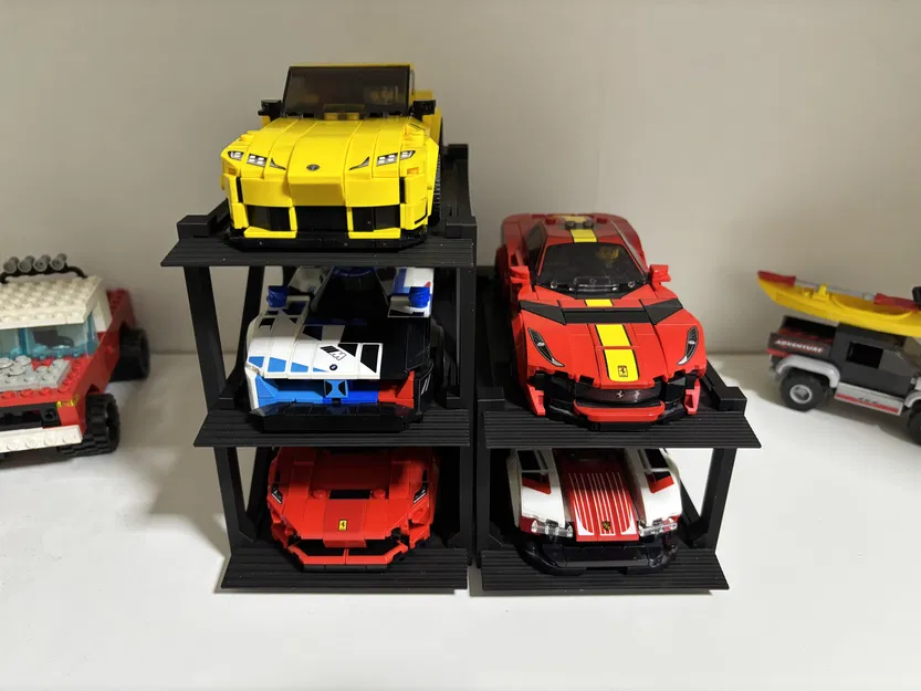 Kệ lưu trữ Lego Speed Champions (Storage Stand) cho xe 8 stud - Image 3