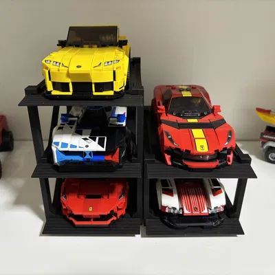 Kệ lưu trữ Lego Speed Champions (Storage Stand) cho xe 8 stud