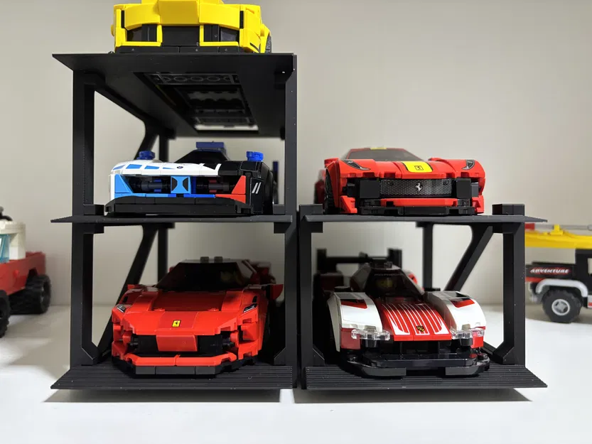 Kệ lưu trữ Lego Speed Champions (Storage Stand) cho xe 8 stud - Image 4