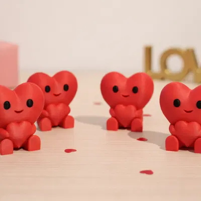 Little Love – Mô hình Trái Tim Ngồi