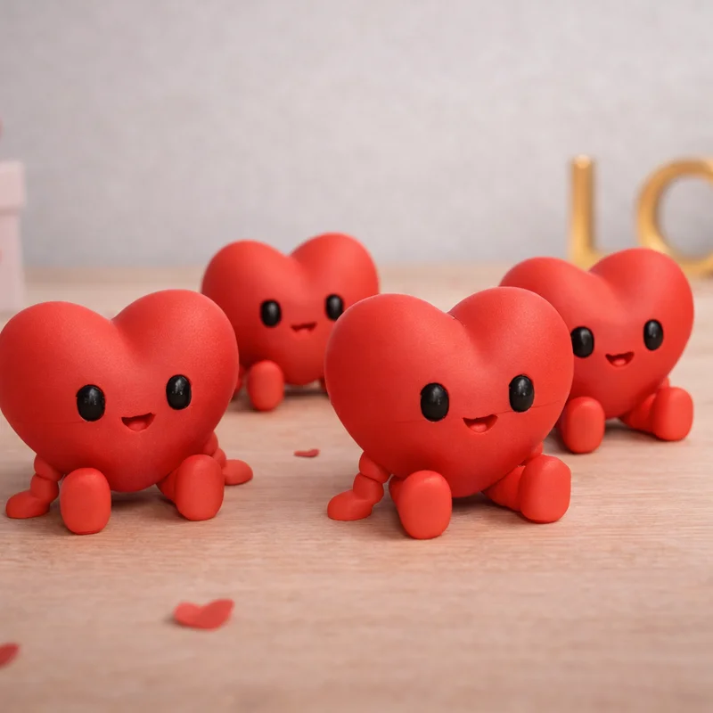 Happy Heart Desk Buddy – Bạn Trái Tim Dễ Thương Để Bàn