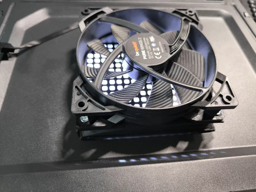 Adapter chuyển từ square mesh case sang fan (tối ưu airflow) - Image 1