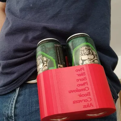 Redneck Fanny Pack (Túi bao tử kiểu “redneck” kẹp 2 lon bia)