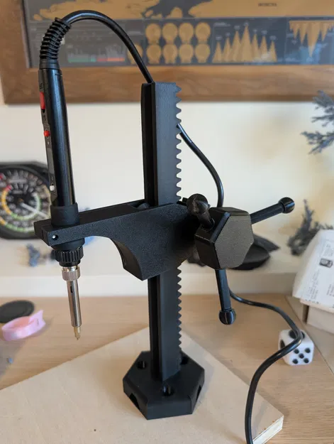 Bộ Press Heat Set Insert In 3D Hoàn Toàn (Fully 3D Printed Heat Set Press) - Image 1