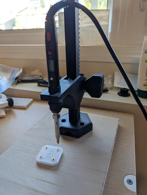 Bộ Press Heat Set Insert In 3D Hoàn Toàn (Fully 3D Printed Heat Set Press) - Image 3