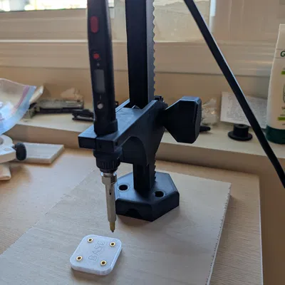 Bộ Press Heat Set Insert In 3D Hoàn Toàn (Fully 3D Printed Heat Set Press)