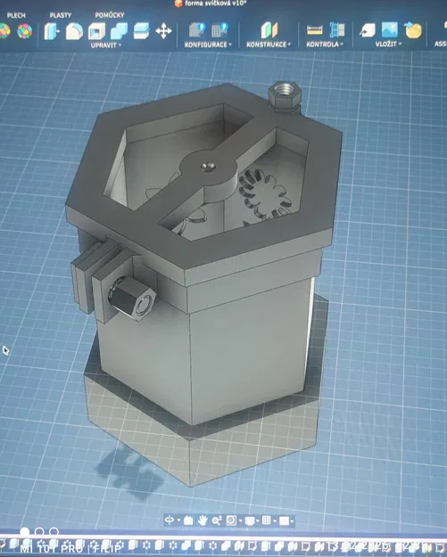 Khuôn đúc nến (Candle mold) tháo rời, thay được hoa văn - Image 2