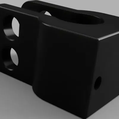 Gá công tắc hành trình (endstop) trên trục fi 10