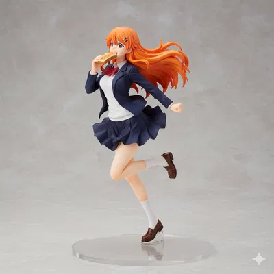 origime – Orihime chạy vội ngậm bánh mì