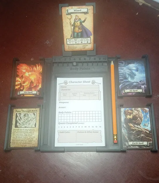 Bộ Sắp Xếp Bàn Chơi HeroQuest (HeroQuest Tabletop Organiser) - Image 1