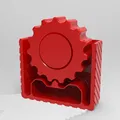 Bánh Răng Fidget Clicker Print-in-place - Thumbnail 1