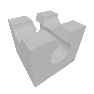 Chân đế thay thế cho Ikea LAMPLIG Trivet foot