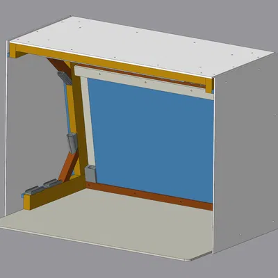 Airbrush Hobby Booth – Buồng làm việc thông gió đa dụng