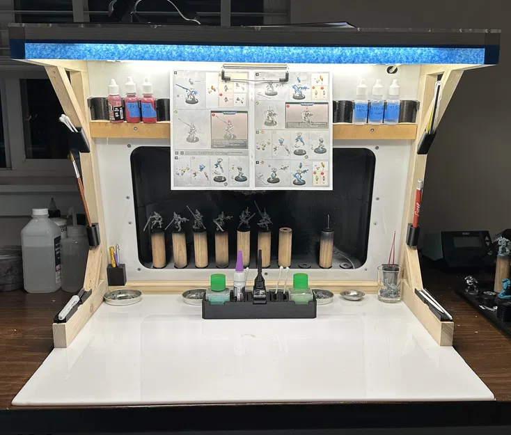 Airbrush Hobby Booth – Buồng làm việc thông gió đa dụng - Image 5