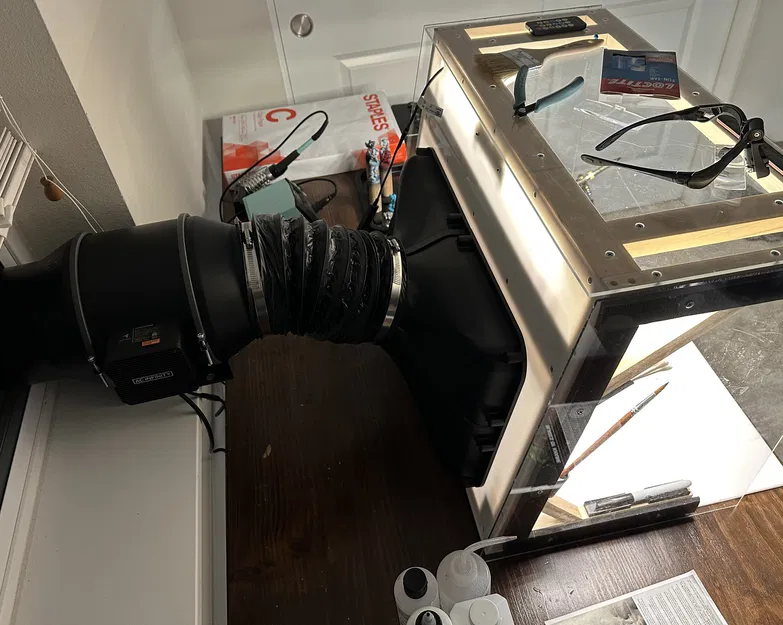 Airbrush Hobby Booth – Buồng làm việc thông gió đa dụng - Image 6