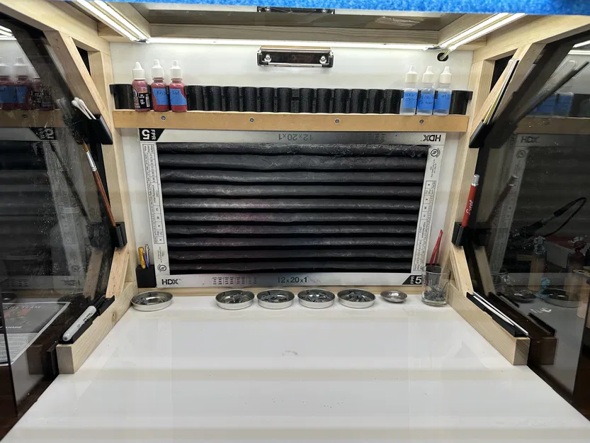 Airbrush Hobby Booth – Buồng làm việc thông gió đa dụng - Image 13